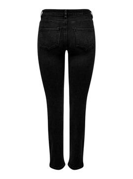 Calças Jeans Only Sui Slim Preto para Mulher