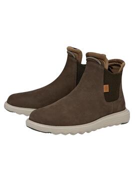 Botas Hey Dude Branson Craft Marrom para Homem