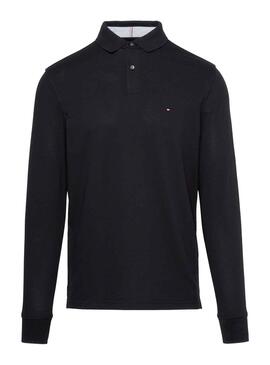 Polo Tommy Hilfiger 1985 Regular Preto para Homem