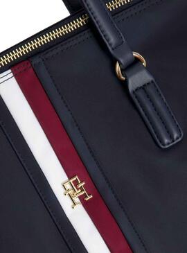 Bolsa Tommy Hilfiger Poppy Tote Corp Azul Marinho Mulher