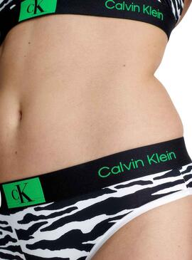 Calcinha Calvin Klein Modern Biquíni Tigre Mulher