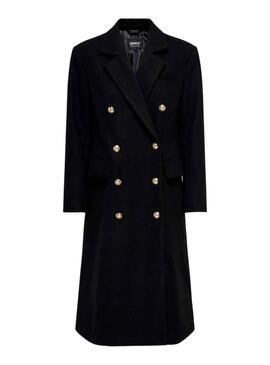 Casaco Only Emma Militar Preto para Mulher