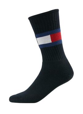 Maias Tommy Hilfiger TH Flag Azul Marinho Unisex