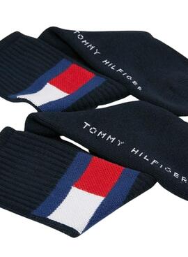 Maias Tommy Hilfiger TH Flag Azul Marinho Unisex