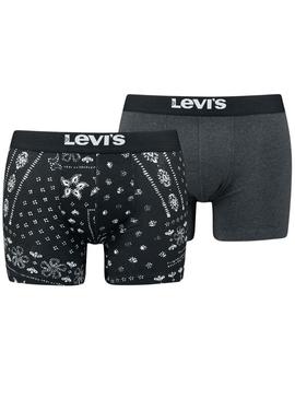 Cuecas Levis Men Bandana Cinza para Homem