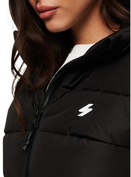 Casaca Superdry Spirit Sports Preto para Mulher