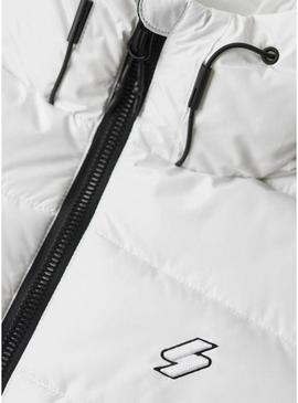 Jaqueta Superdry Spirit Sports Branca Para Mulher