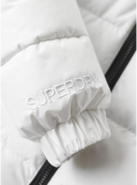 Jaqueta Superdry Spirit Sports Branca Para Mulher