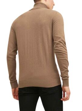 Camisola Jack & Jones Emil Tostado para Homem