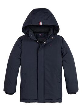 Casaca Tommy Hilfiger Essential Azul Marinho para Menino