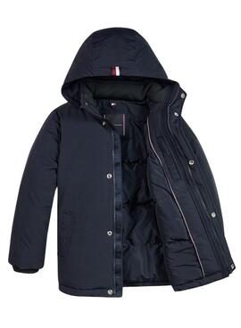 Casaca Tommy Hilfiger Essential Azul Marinho para Menino