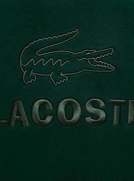 Sweat Lacoste Logo bordado Verde Homem