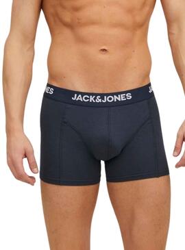 Pack 3 Cuecas Jack & Jones Multi Homem