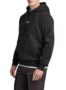 Sweat G-Star Autógrafo Preto para Homem