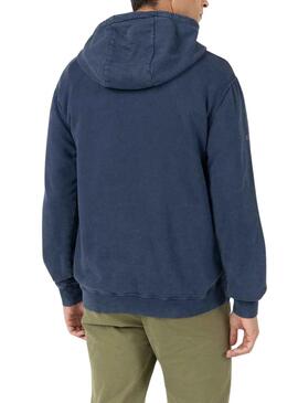 Sweat El Pulpo New Wave Azul Marinho para Homem