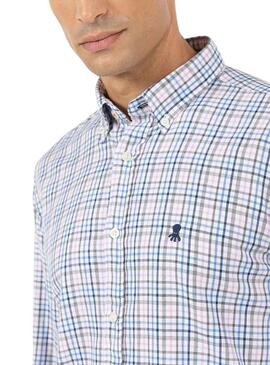 Camisa El Pulpo Bloom Frames Azul claro para Homem