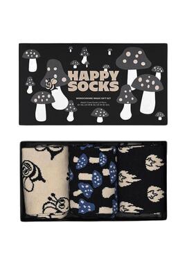 Pack 3 Happy Socks Magic Presente para Homem e Mulher