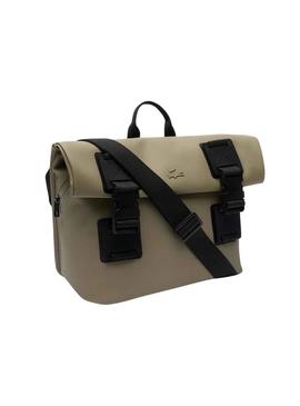 Mochila Lacoste Messenger Beige Unisex