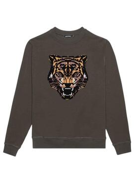 Sweat Antony Morato Tigre Verde Militar Homem