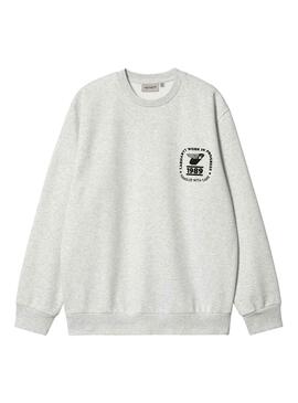 Carimbo Carhartt Sweat State Branco para Homem