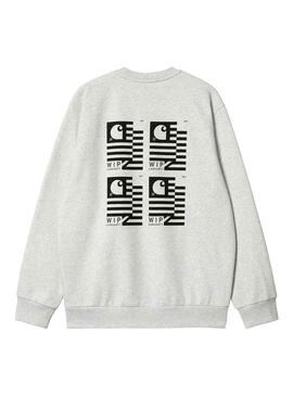 Carimbo Carhartt Sweat State Branco para Homem