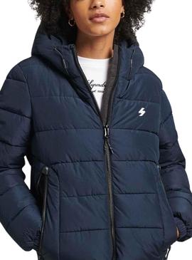 Casaca Superdry Spirit Sports Azul Marinho para Mulher