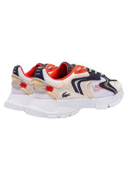 Sapatilhas Lacoste L003 Neo Laranja Menino Menina