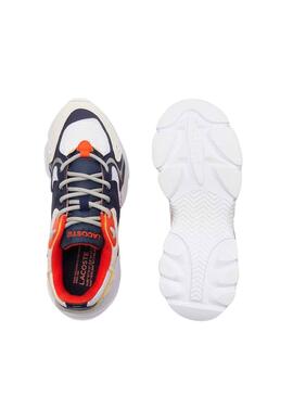 Sapatilhas Lacoste L003 Neo Laranja Menino Menina
