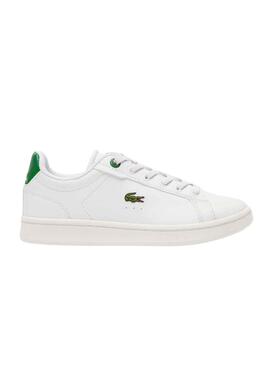Sapatilhas Lacoste Carnaby Pro Branco Verde Kids