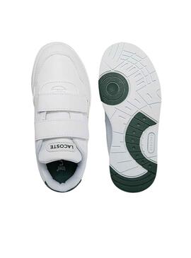 Sapatilhas Lacoste T-Clip Branco para Meninos