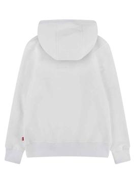 Sweat Levis Logo Pullsobre Branco Menino