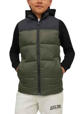 Casaca Jack & Jones Corpo Toby Verde para Menino