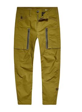 Calças G-Star Cargo Zip Skinny Verde para Homem