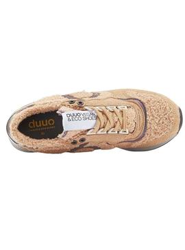 Sapatos Duuo Calma High Bege para Mulher.