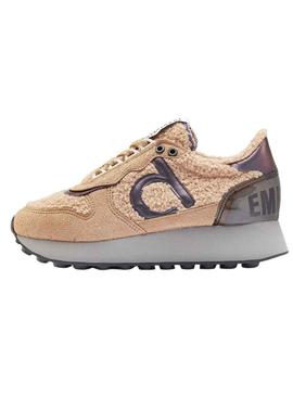 Sapatos Duuo Calma High Bege para Mulher.