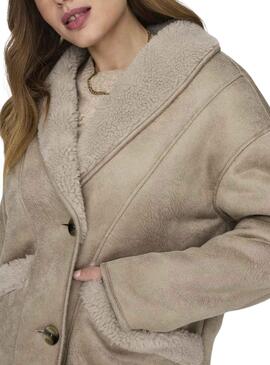 Casaca Only Lylva Beige para Mulher