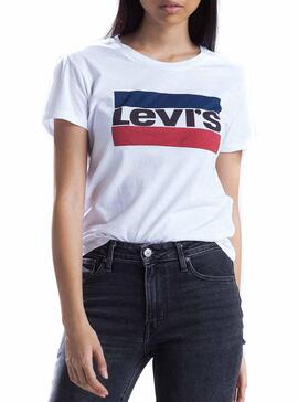 T- Shirt Levis Sportswear Branco