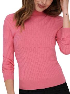 Camisola Only Willa Rosa para Mulher
