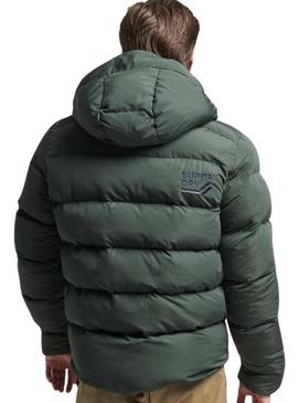 Casaca Superdry Microfibra Sport Verde Homem