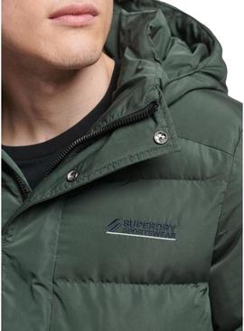 Casaca Superdry Microfibra Sport Verde Homem