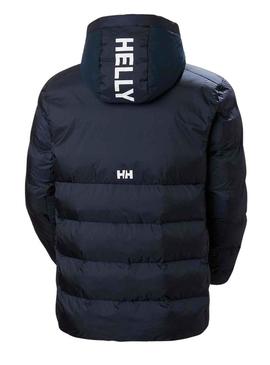 Parka Helly Hasen Puffy Azul Marinho para Homem