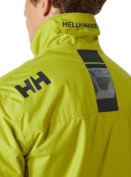 Casaca Helly Hansen Crew Midlayer Verde Homem