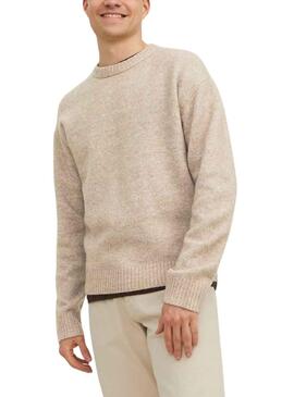 Camisola Jack & Jones Jerry Beige para Homem