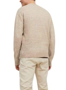 Camisola Jack & Jones Jerry Beige para Homem