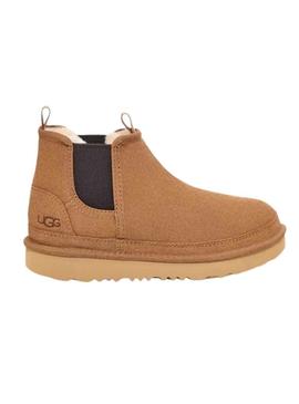 Botas UGG Neumel Chelsea Castanho para Crianças
