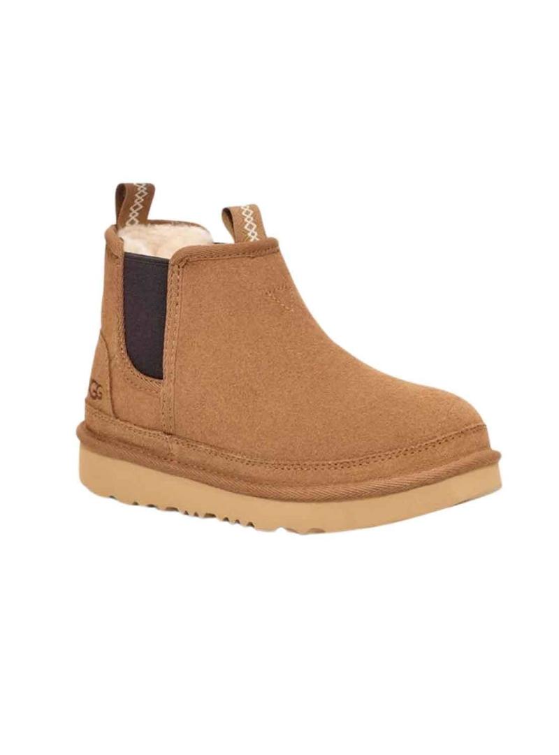 Botas UGG Neumel Chelsea Castanho para Crianças