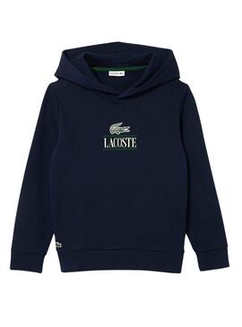 Sweat Lacoste Bandera 3D Azul Marinho para Kids