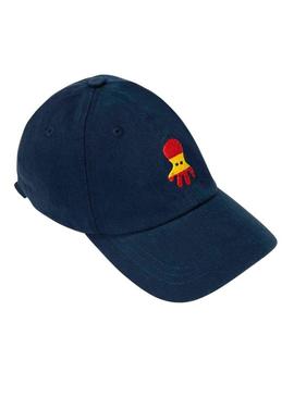 Gorro El Pulpo RFEF Azul Marinho para Homem e Mulher