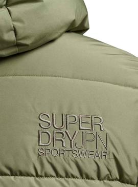 Casaco Superdry Sports Puffer Verde para Homem