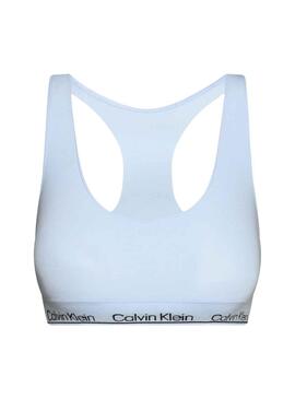 Soutien Calvin Klein Racerback Branco para Mulher